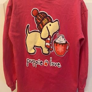 Girls Puppie Love shirt